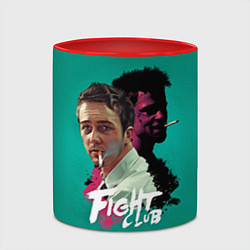 Кружка 3D Fight Club Stories, цвет: 3D-белый + красный — фото 2