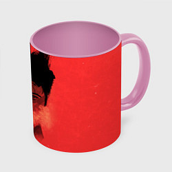 Кружка 3D Norton: White & Red, цвет: 3D-белый + розовый