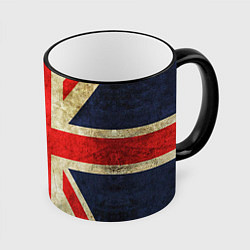 Кружка 3D Великобритания, цвет: 3D-черный кант