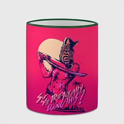 Кружка 3D So we are actually doing this?, цвет: 3D-зеленый кант — фото 2