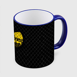 Кружка 3D Wu-Tang Clan: Grid, цвет: 3D-синий кант