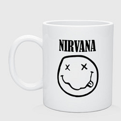Кружка керамическая Nirvana, цвет: белый