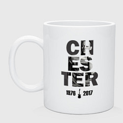 Кружка керамическая Chester: 1967-2017, цвет: белый