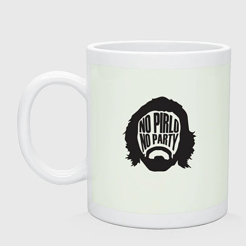 Кружка No Pirlo, No Party / Фосфор – фото 1