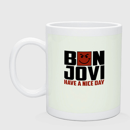 Кружка Bon Jovi: Nice day / Фосфор – фото 1