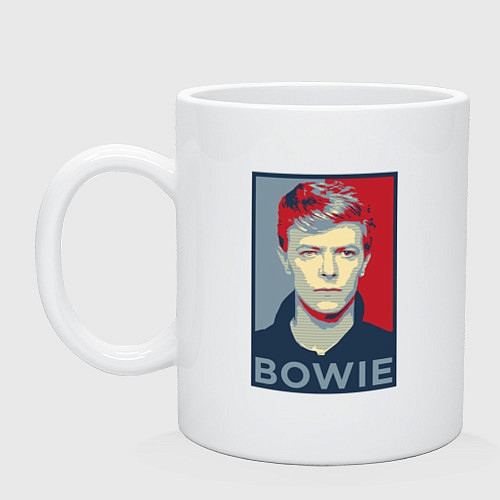 Кружка Bowie Poster / Белый – фото 1