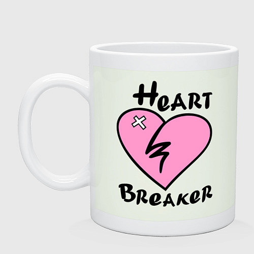 Кружка Heart beaker / Фосфор – фото 1