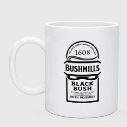 Кружка керамическая Bushmills, цвет: белый