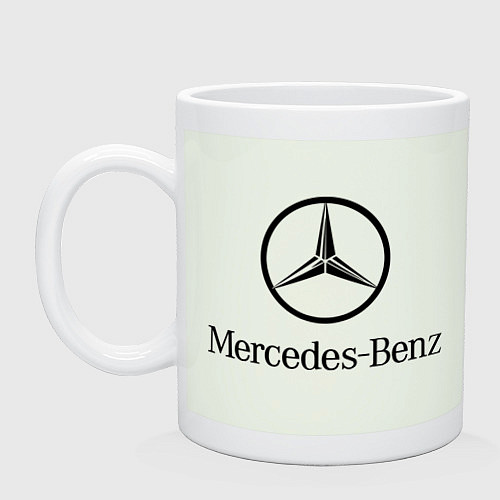 Кружка Logo Mercedes-Benz / Фосфор – фото 1