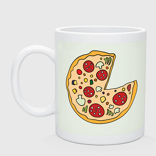 Кружка Пицца парная / Фосфор – фото 1