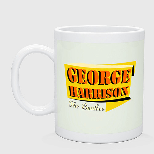 Кружка George Harrison: The Beatles / Фосфор – фото 1