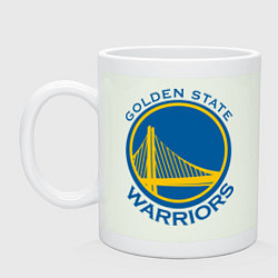 Кружка керамическая Golden state Warriors, цвет: фосфор