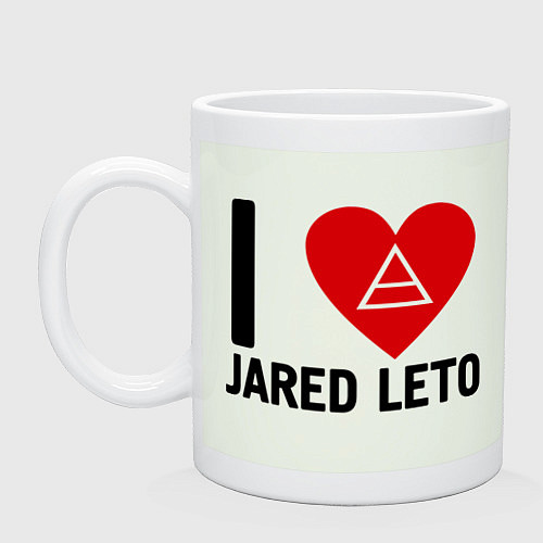 Кружка I love Jared Leto / Фосфор – фото 1