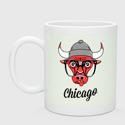 Кружка керамическая Chicago SWAG, цвет: фосфор