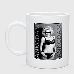 Кружка керамическая Annodam Annodam, цвет: белый