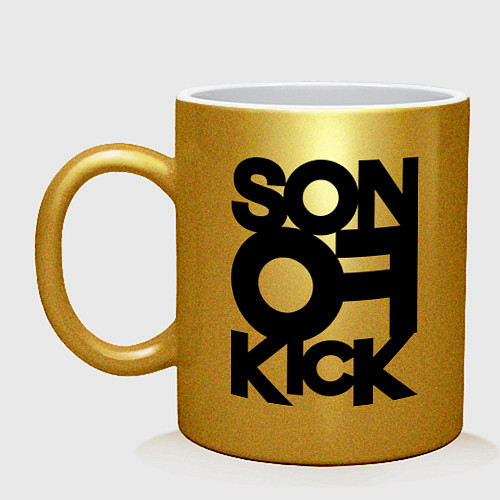 Кружка Son of Kick / Золотой – фото 1