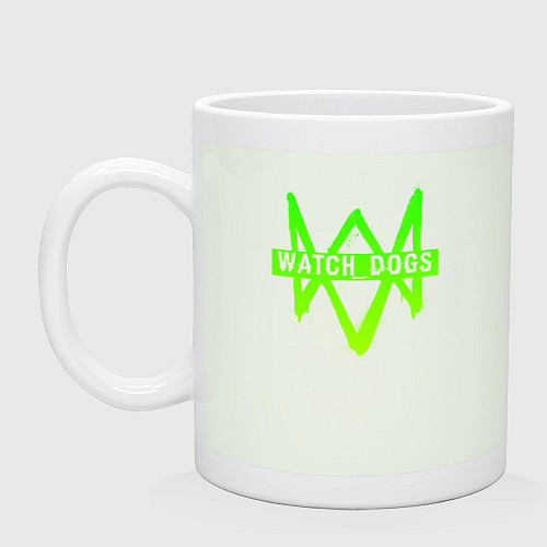 Кружка Watch Dogs: Green Logo / Фосфор – фото 1
