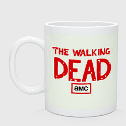 Кружка керамическая The walking Dead AMC, цвет: фосфор