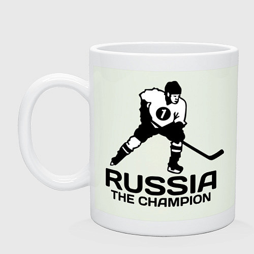 Кружка Russia: Hockey Champion / Фосфор – фото 1