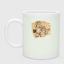 Кружка керамическая Stone punch, цвет: фосфор