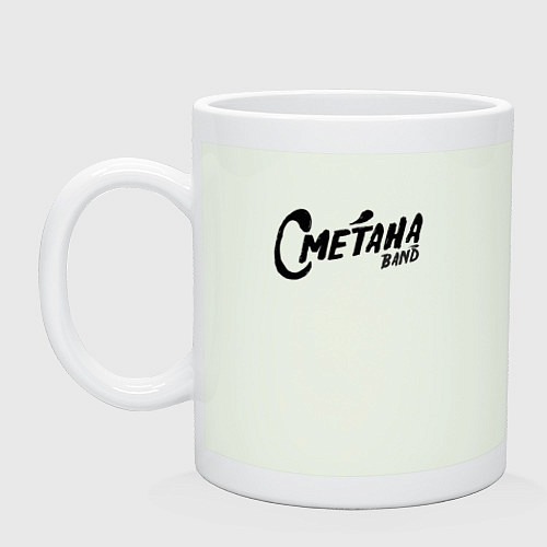 Кружка Лого Сметана band / Фосфор – фото 1