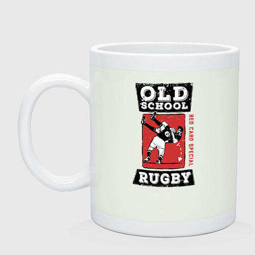 Кружка Old School Rugby / Фосфор – фото 1