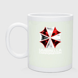 Кружка керамическая UMBRELLA CORP, цвет: фосфор