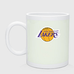 Кружка керамическая LA LAKERSспина, цвет: фосфор