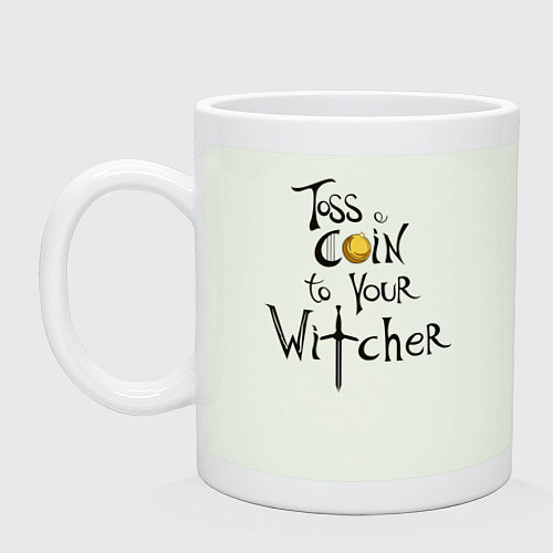 Кружка ВЕДЬМАКУ ЗАПЛАТИТЕ / Фосфор – фото 1