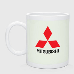 Кружка керамическая MITSUBISHI, цвет: фосфор