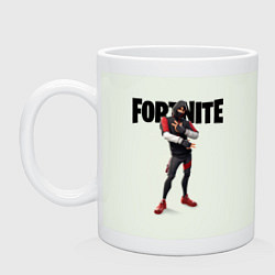 Кружка керамическая FORTNITE IKONIK, цвет: фосфор