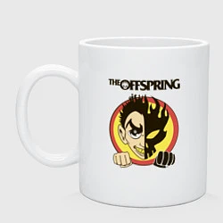 Кружка керамическая The Offspring, цвет: белый