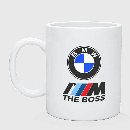 Кружка BMW BOSS / Белый – фото 1