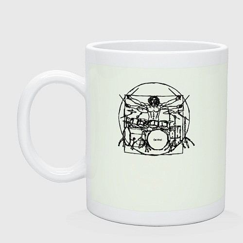 Кружка Витрувианский барабанщик / Фосфор – фото 1