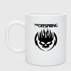 Кружка керамическая THE OFFSPRING, цвет: белый