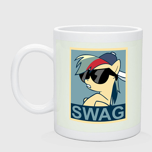 Кружка Rainbow Dash swag / Фосфор – фото 1