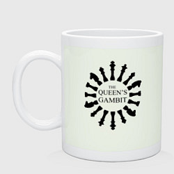 Кружка керамическая Ход королевы, цвет: фосфор