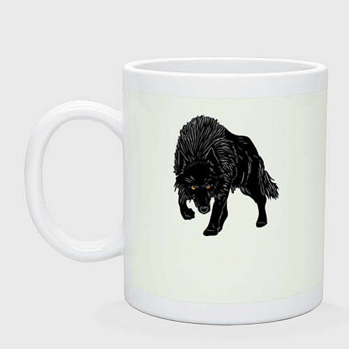 Кружка Черный Волк / Фосфор – фото 1