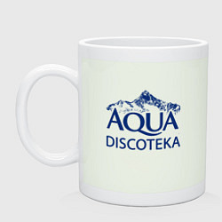 Кружка керамическая AQUADISCOTEKA, цвет: фосфор