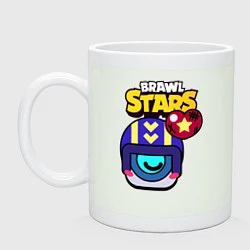 Кружка керамическая STU СТУ Love Brawl Stars, цвет: фосфор