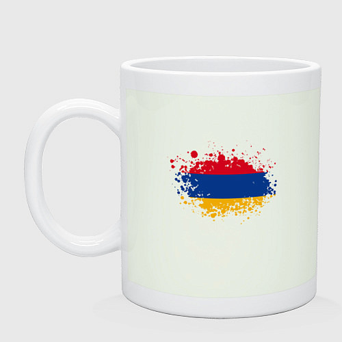 Кружка Флаг Армении / Фосфор – фото 1