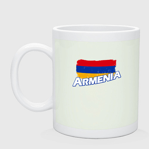 Кружка Armenia Flag / Фосфор – фото 1