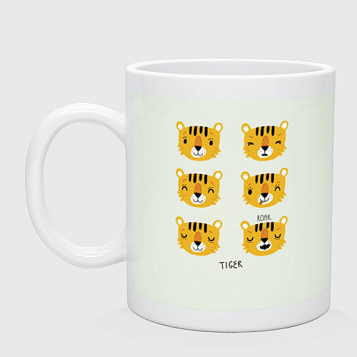 Кружка Tiger Rawr / Фосфор – фото 1