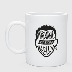 Кружка керамическая MGK, цвет: белый