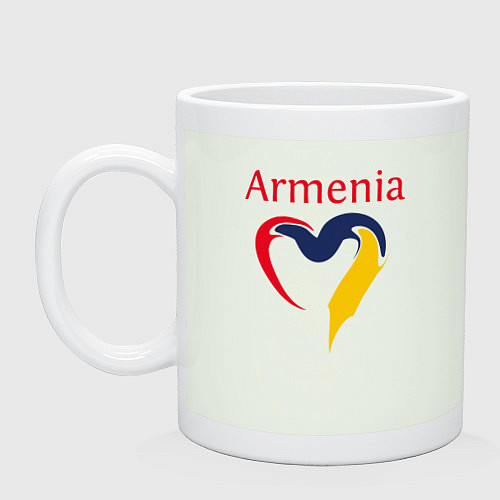 Кружка Armenia Heart / Фосфор – фото 1