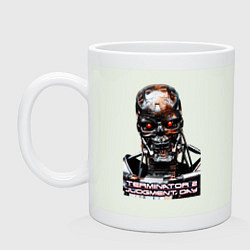 Кружка керамическая Terminator T-800, цвет: фосфор