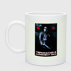 Кружка керамическая Terminator JD, цвет: фосфор
