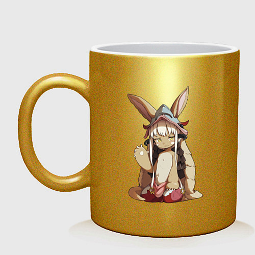 Кружка Made in abbys / Золотой – фото 1