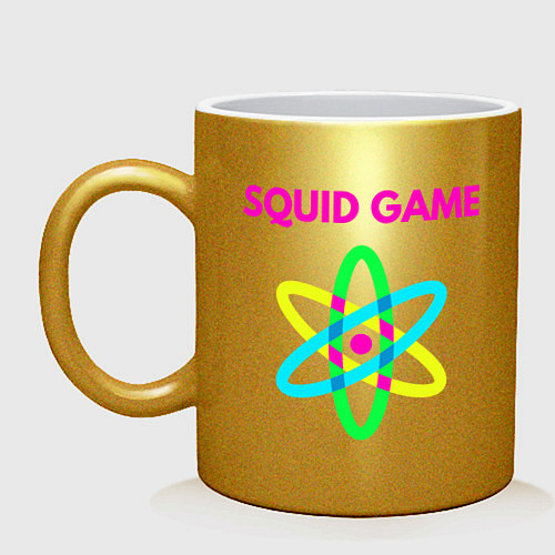 Кружка Squid Game Atom / Золотой – фото 1