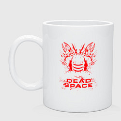 Кружка керамическая DEAD SPACE АЙЗЕК КЛАРК, цвет: белый